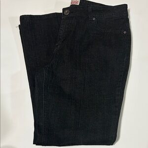 Faded Glory Dark Gray Stretch Bootcut Jeans